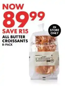 Woolworths All butter croissants offer