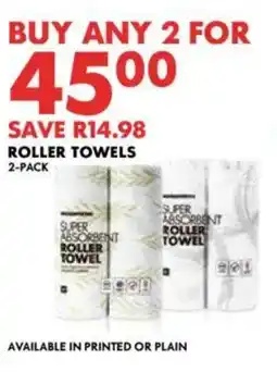 Woolworths Roller towels offer