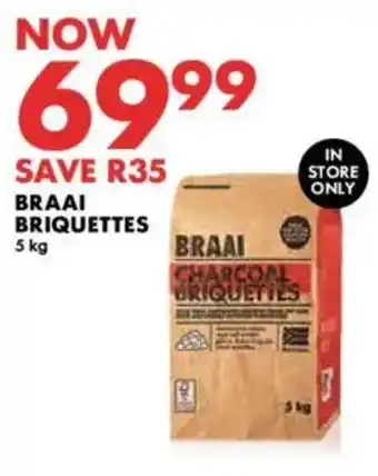 Woolworths Braai briquettes offer