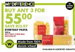 Woolworths Everyday pasta offer