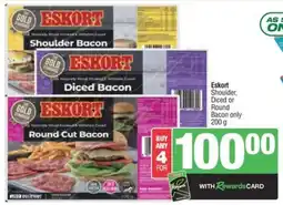 Spar Eskort Shoulder, Diced or Round Bacon offer