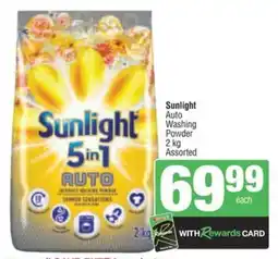Spar Sunlight Auto Washing Powder Assorted offer