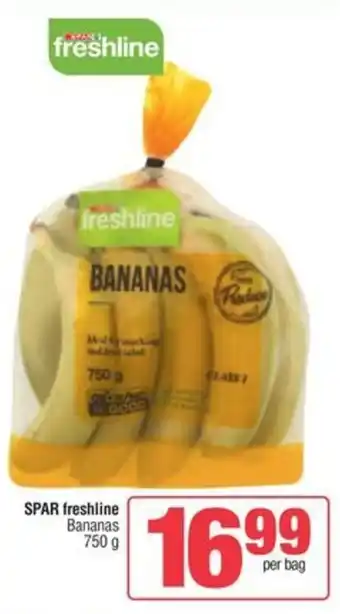 Spar SPAR freshline Bananas offer