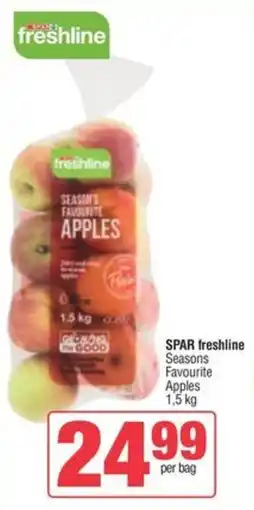 Spar SPAR freshline Favourite Apples offer