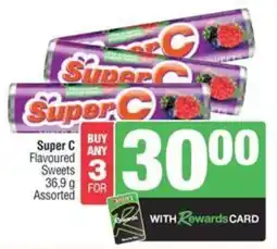 Spar Super C Flavoured Sweets Assorted offer