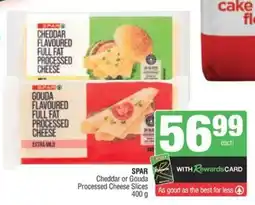 Spar SPAR Cheddar or Gouda Processed Cheese Slices offer