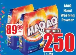 Boxer MAQ Hand Washing Powder offer