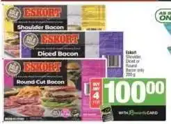 Spar Eskort Shoulder, Diced or Round Bacon offer