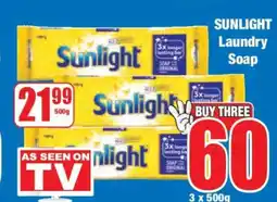 Boxer Sunlight Laundry Soap offer