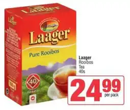Spar Laager Rooibos Tea offer