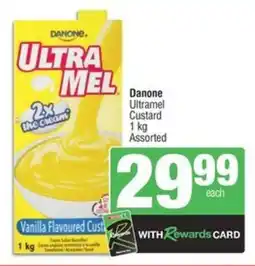 Spar Danone Ultramel Custard Assorted offer