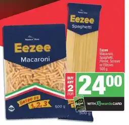 Spar Eezee Macaroni, Spaghetti, Penne, Screws or Elbows offer