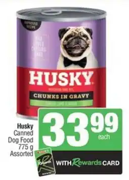 Spar Husky Canned Dog Food Assorted offer