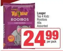 Spar Laager Tea 4 Kidz Rooibos Assorted offer