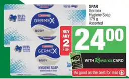 Spar SPAR Germex Hygiene Soap Assorted offer