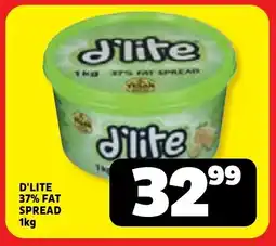 Usave D'lite 37% fat spread offer
