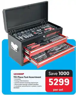 Makro Gedore 113-Piece Tool Assortment offer