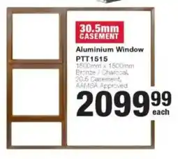 Build It Aluminium Window PTT1515 offer