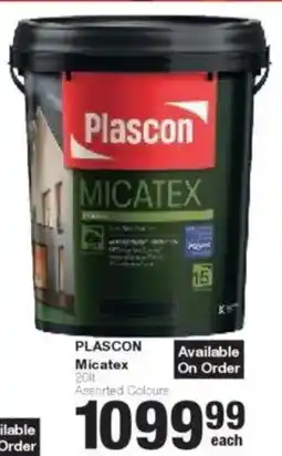 Build It Plascon Micatex offer