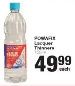 Build It POWAFIX Lacquer Thinners offer