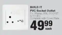 Build It BUILD IT PVC Socket Outlet offer