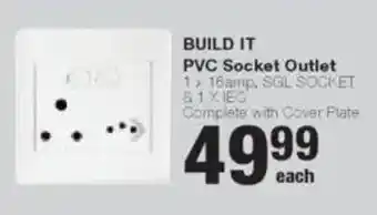 Build It BUILD IT PVC Socket Outlet offer