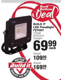 Build It BUILD IT LED Floodlight FZY007 offer