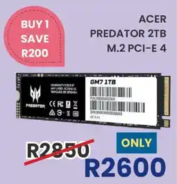 Matrix Warehouse Acer predator 2tb m.2 pci-e 4 offer