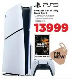 HiFi Corp PS5 Slim Disc Call of Duty Black Ops 6 offer
