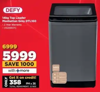 HiFi Corp DEFY Top Loader Manhattan Grey DTL160 offer
