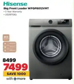 HiFi Corp Hisense Front Loader WFQP8012VMT offer