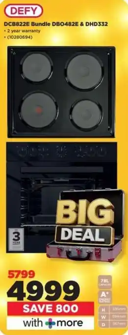 HiFi Corp DEFY DCB822E Bundle DBO482E & DHD332 offer