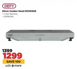 HiFi Corp DEFY Cooker Hood DCH60SS offer