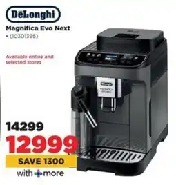 HiFi Corp DeLonghi Magnifica Evo Next offer