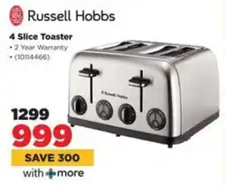HiFi Corp Russell Hobbs 4 Slice Toaster offer
