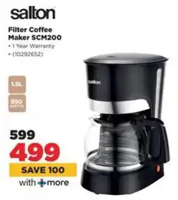 HiFi Corp Salton Filter Coffee Maker SCM200 offer