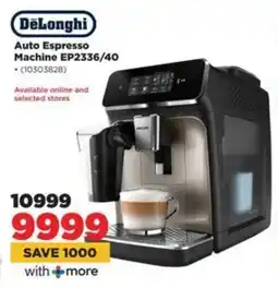 HiFi Corp DeLonghi Auto Espresso Machine offer