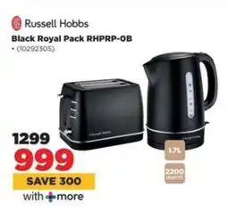 HiFi Corp Russell Hobbs Black Royal Pack RHPRP-OB offer