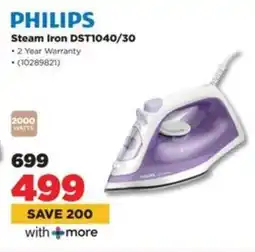 HiFi Corp PHILIPS Steam Iron DST1040/30 offer
