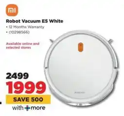 HiFi Corp Robot Vacuum E5 White offer