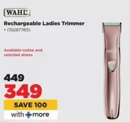 HiFi Corp WAHL Rechargeable Ladies Trimmer offer