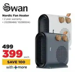 HiFi Corp Swan Nordic Fan Heater offer