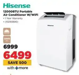 HiFi Corp Hisense 12000BTU Portable Air Conditioner W/WiFi offer