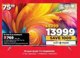 HiFi Corp SKYWORTH 75-inch QLED TV-75Q6600G offer