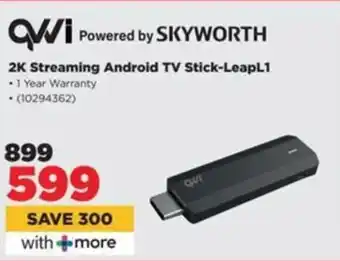 HiFi Corp QVWI 2K Streaming Android TV Stick-LeapL1 offer