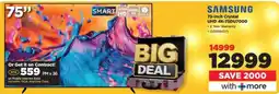 HiFi Corp SAMSUNG 75-inch Crystal UHD 4K-75DU7000 offer
