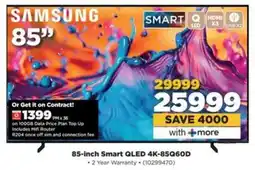 HiFi Corp SAMSUNG 85-inch Smart QLED 4K-85Q60D offer