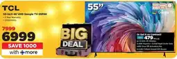 HiFi Corp TCL 55-Inch 4K UHD Google TV-55P6K offer