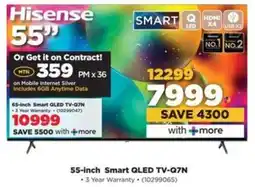HiFi Corp Hisense 55-inch Smart QLED TV-Q7N offer