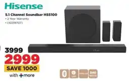 HiFi Corp Hisense 5.1 Channel Soundbar HS5100 offer